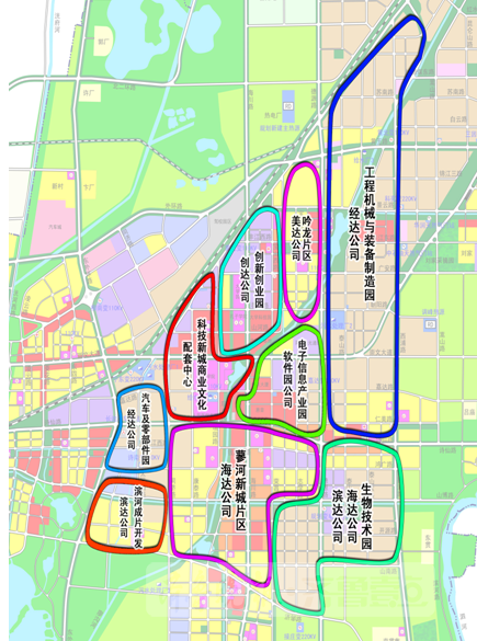 濟寧高新區“產業地圖“出爐 打造產城融合區